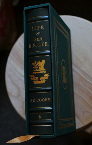 Easton Press Life Of Gen.  R.  E.  Lee By J.  E.  Cook In Slipcase 2014