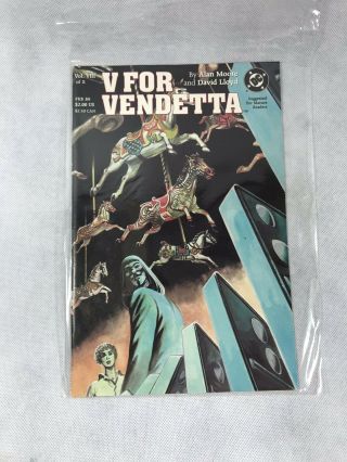 Dc - V For Vendetta Vol.  Viii Of X (8) - Nm 1989 Vintage Comic