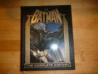 Batman The Complete History By Les Daniels Easton Press,  Leather Comics