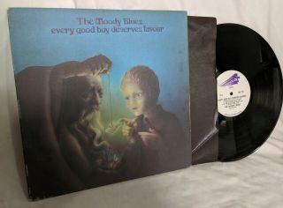 Vintage Album The Moody Blues Every Good Boy Deserves Favour Vg,  Ths5