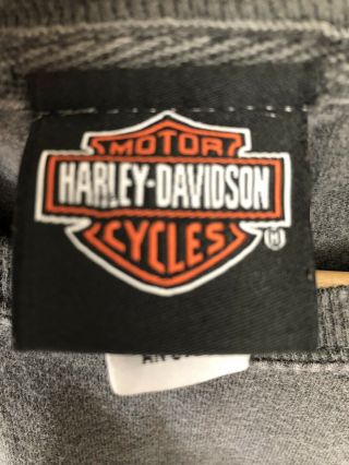Harley Davidson T Shirt Mens XL Cotton Legendary Eagle Las Vegas Long Sleeve A1 3