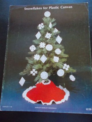 Snowflakes For Plastic Canvas Leaflet 18 Shirley Shirley Originals Vintage