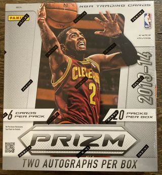 2013 - 14 Panini Prizm Basketball Factory Hobby Box (2 Auto.  Per Box)