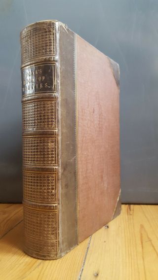 The Book Of Martyrs By John Foxe - Mackenzie,  White,  Glasgow 1846 Half Leather