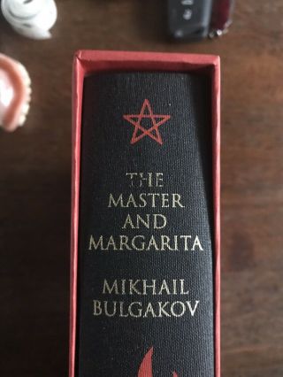The Master And Margarita - Mikhail Bulgakov.  Folio Society 2010 1st Thus,  S/case
