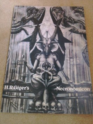 Necronomicon H.  R.  Giger British Edition 1978 Rare