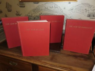 1938 A History Of English Furniture By Percy Macquoid With 60 Col Plates 4 Vols