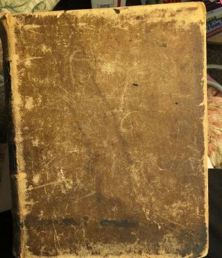 Antique 1860 Noah Webster S American Dictionary Of The English Language