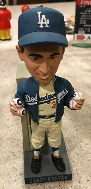 Sandy Koufax La Dodgers Limited Edition Bobblehead From 2012 Mib