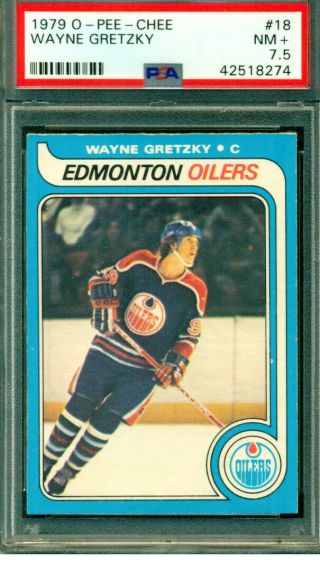 1979 Opc Wayne Gretzky Psa 7.  5 Rookie 18 O - Pee - Chee Perfect Centering Bvg??