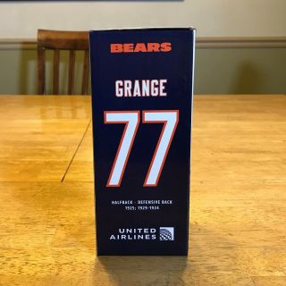 Chicago Bears Red Grange Bobblehead 100 Year Anniversary Game 8/8/2019 3