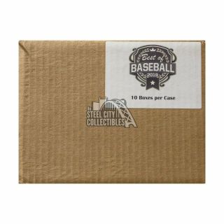 2019 Leaf Best Of Baseball Hobby 10 - Box Case