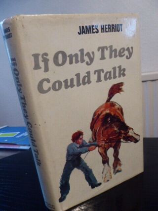 Rare James Herriot If Only They Could Talk 1st First Edition Hardback 1970