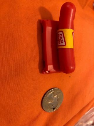 Vintage Oscar Mayer Weiner Mobile Whistle Red Plastic Weinermobile Ad Promo