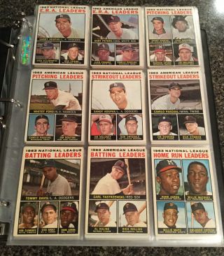 1964 Topps Complete Set 587/587 Mid Grade - Cnd37377 Q