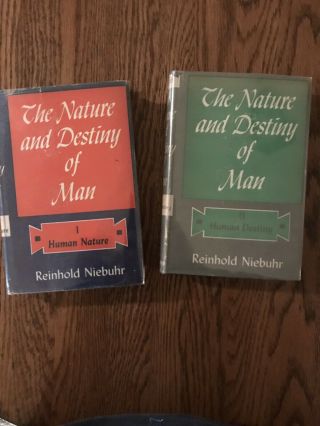 The Nature And Destiny Of Man - Two Volume Set