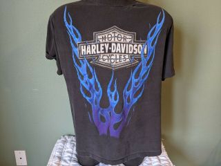 Vintage Harley Davidson Single Stitch T Shirt Mcdaniel 
