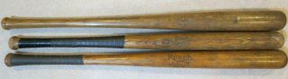 (3) C.  1900 - 1910 Reach Baseball Bats