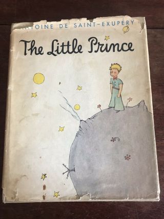The Little Prince Antoine De Saint - Exupery First Ed.  Later Harcourt World Hc/dj