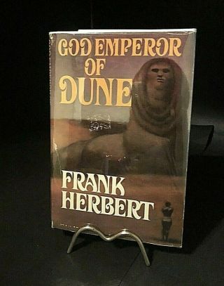 God Emperor Of Dune By Frank Herbert 1st Book Club Edition Signed