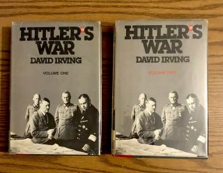 Hitler’s War - David Irving - 1977 Viking Press - 1st Edition - 2 Volume Set - Great Cond.