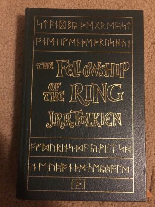 Easton Press Lord Of The Rings The Fellowship Of The Ring Book By Tolkien