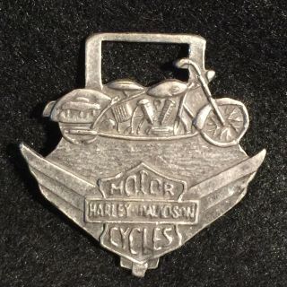 Vintage Harley Davidson Watch Fob