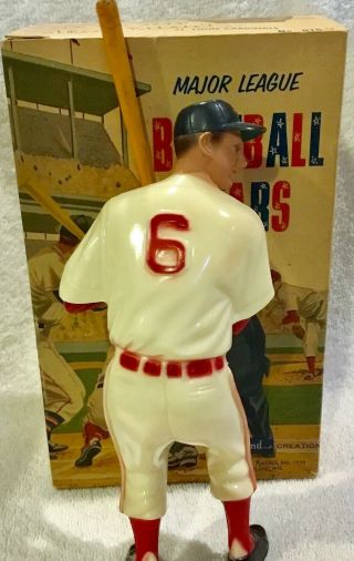 1958 - 1962 Hartland Plastics Baseball Statue Stan Musial with Box Bat 3