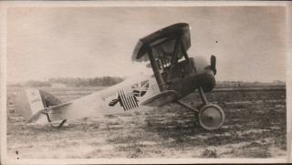 Vintage Wwi War In Europe 5 1/2 " X 3 " Airplane Photo 15