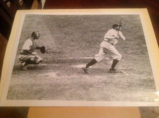 BABE RUTH 1932 YORK YANKEES MLB BASEBALL WORLD SERIES PHOTO CHICAGO CUBS 2