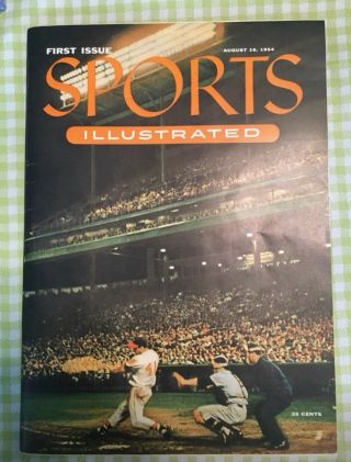 1954 Sports Illustrated 1 First Issue In Fine To