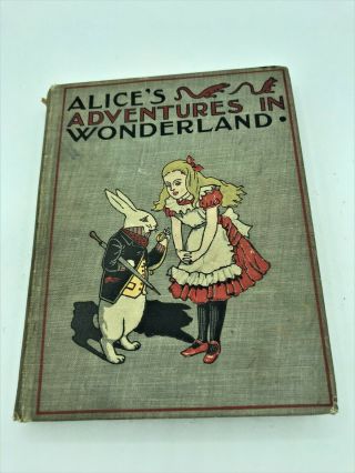 1899 Alice’s Adventures In Wonderland 1st Edition Alice In Wonderland Book