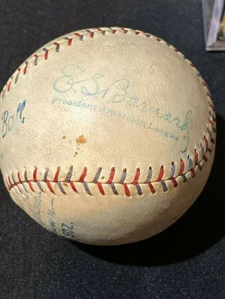 1929 - 1931 Reach Official American League Baseball - Ernest Barnard - 3