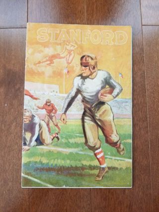1927 Rose Bowl Football Program – University Of Alabama Vs Stanford University
