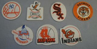 1955 POST CEREAL BASEBALL PREMIUM PATCHES COMPLETE SET OF 15 3
