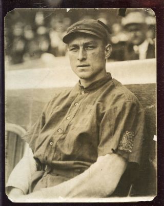 Circa 1914 Baseball 8 X 10 Wire Photo Butch Schmidt