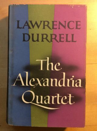 Alexandria Quartet Durrell 1962 Faber & Faber 4 Volumes In 1 Volume Hard Cover