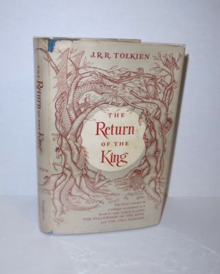 J R R Tolkien The Return Of The King 1st Us Ed Early Printing Hb/dj Lotr Scarce
