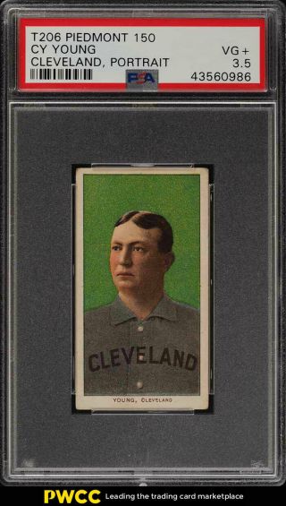 1909 - 11 T206 Cy Young Portrait Psa 3.  5 Vg,  (pwcc)