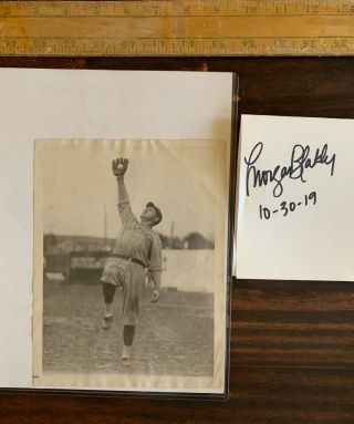 Babe Ruth 1921 Yankee Type 1 8x10 Photo Psa/dna Grabbing A High One "