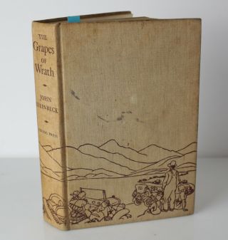 John Steinbeck The Grapes Of Wrath 1st Ed 1939 Previous Owner Wessel Smitter