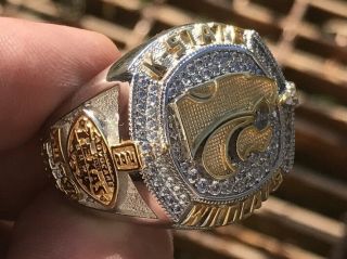 2016 Kansas State Wildcats Football Texas Bowl Champions Championship Ring