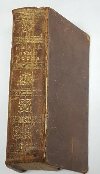 1825 Primitive Methodist Leather Small And Large Hymn Book By Hugh Bourne