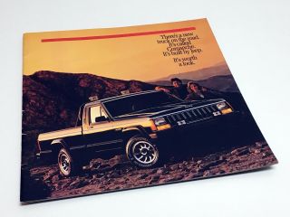 1986 Jeep Comanche Brochure
