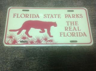 Florida State Parks License Plate