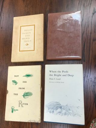 Dana S Lamb,  Four Fishing Books,  Collectible/limited Editions/out Of Print