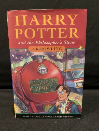 1st Edition,  19th Print U.  K.  Hardcover Harry Potter And The Philosopher 