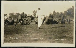 1922 University Of Illinois Vs.  Iowa Football Real Photo Postcard