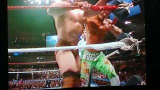 WWF WCW Ravishing Rick Rude Ring Worn Wrestling Tights Wrestlemania WWE 3