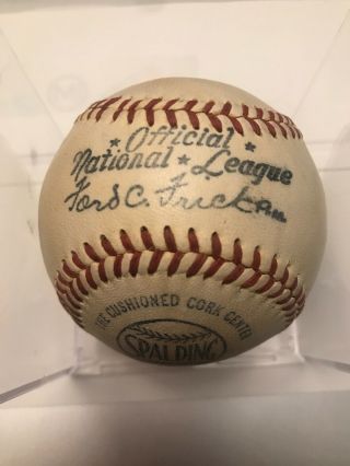 1949 - 1951 Spalding Official National League Baseball Ford Frick President
